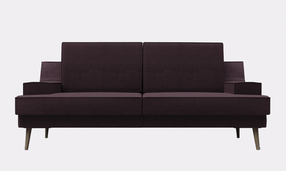 sofa tres plazas con diseño moderno