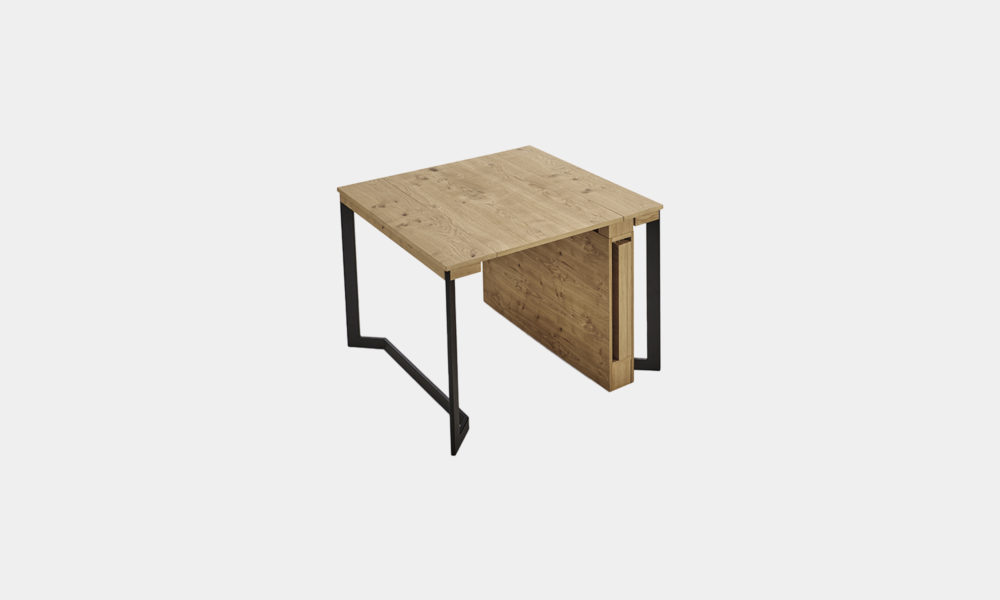 Mesa extensible, mesa escritorio de madera